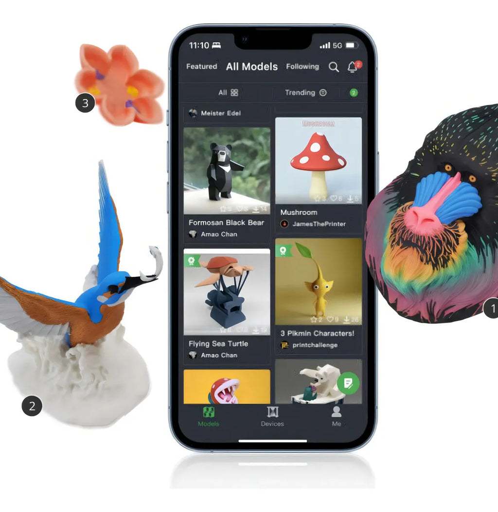 Impressora 3D Bambu Lab A1 Mini cor cinza Com AMS