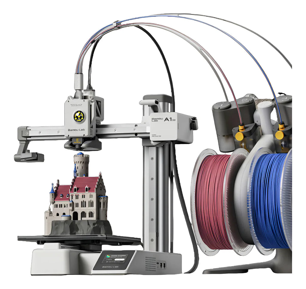 Impressora 3D Bambu Lab A1 Mini cor cinza Com AMS