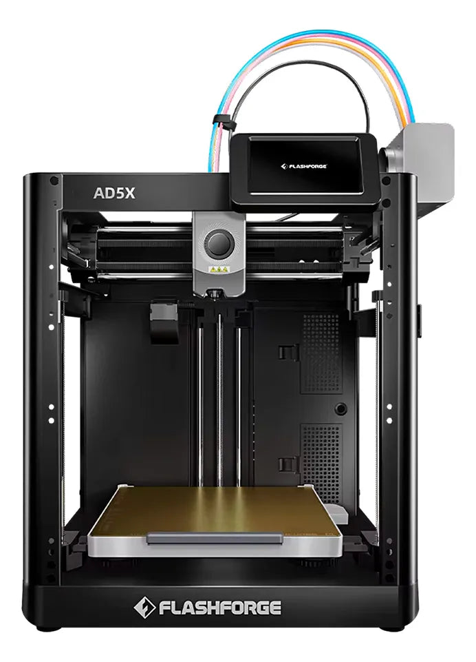Impressora 3d Flashforge Ad5x Multicolorida Premium Preto Com kit de Fechamento