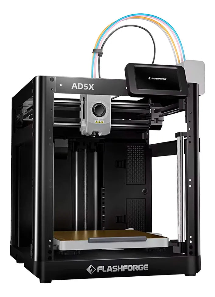 Impressora 3d Flashforge Ad5x Multicolorida Premium Preto Com kit de Fechamento