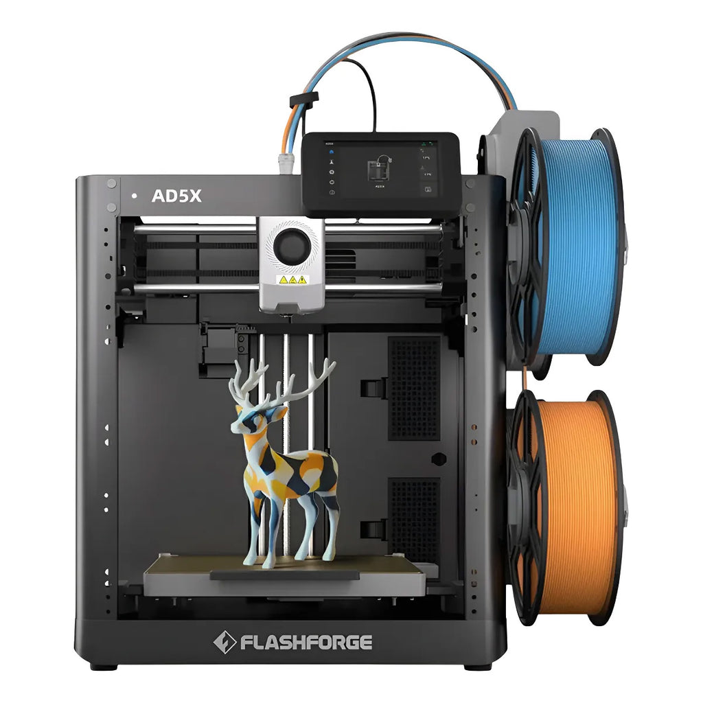 Impressora 3d Flashforge Ad5x Multicolorida Premium Preto Com kit de Fechamento
