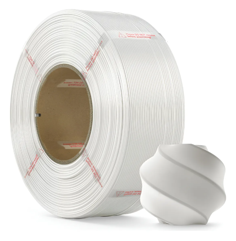 Filamento Bambu Lab 3d Pla Lite 1kg Sem Carretel Cor Branco Branco