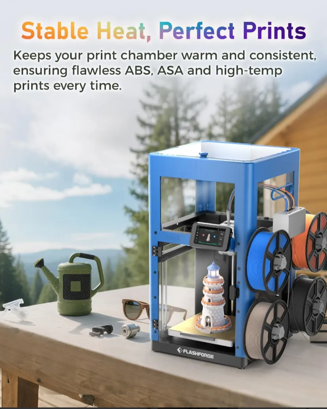 Kit De Enclosure/Fechamento Para Impressora 3d Flashforge Ad5x