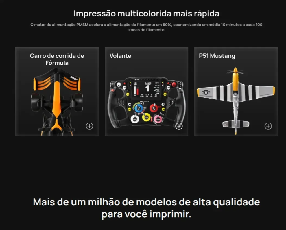Impressora 3d Bambu Lab P2s Combo Ams 2 Pro 220v